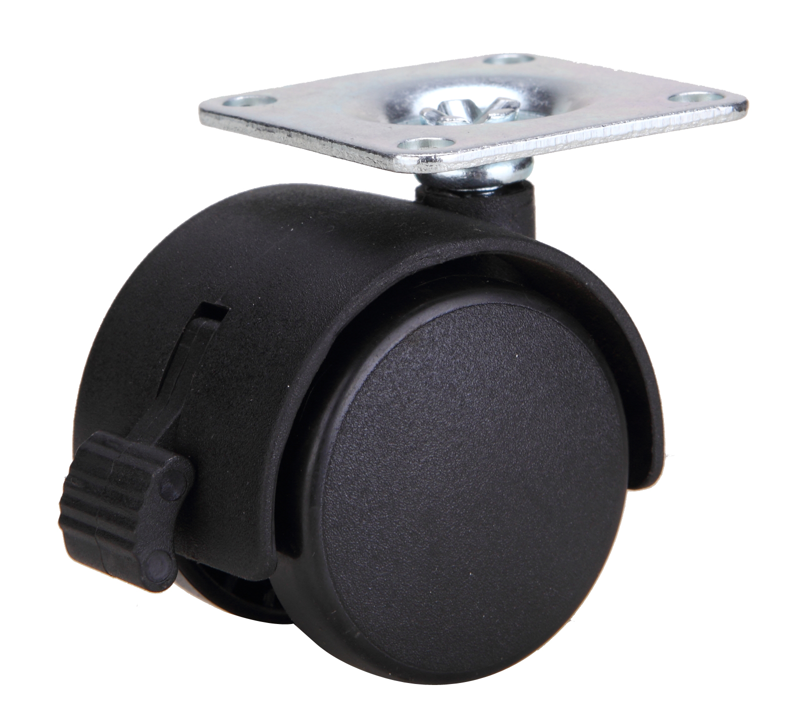 50mm flat brake casters