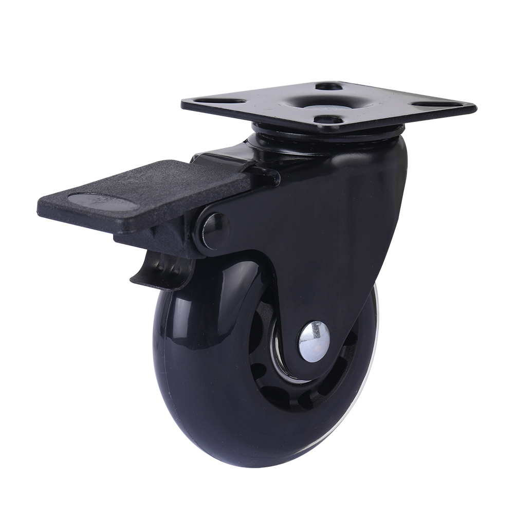 2.5-inch flat transparent brake wheels
