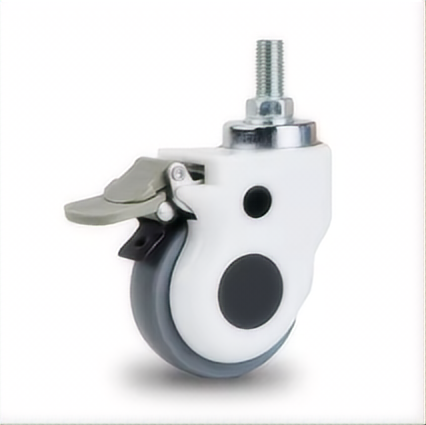 75mm medical brake caster