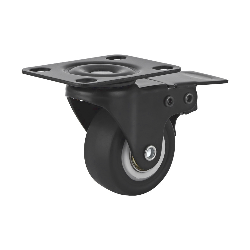 50mm hole top brake double plastic wheel