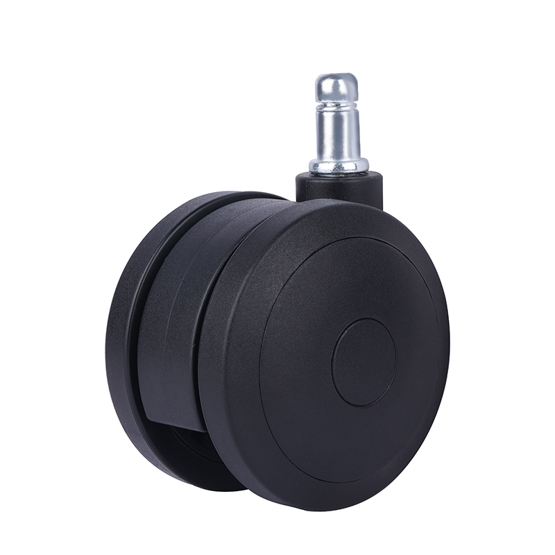 60mm black rivet wheel
