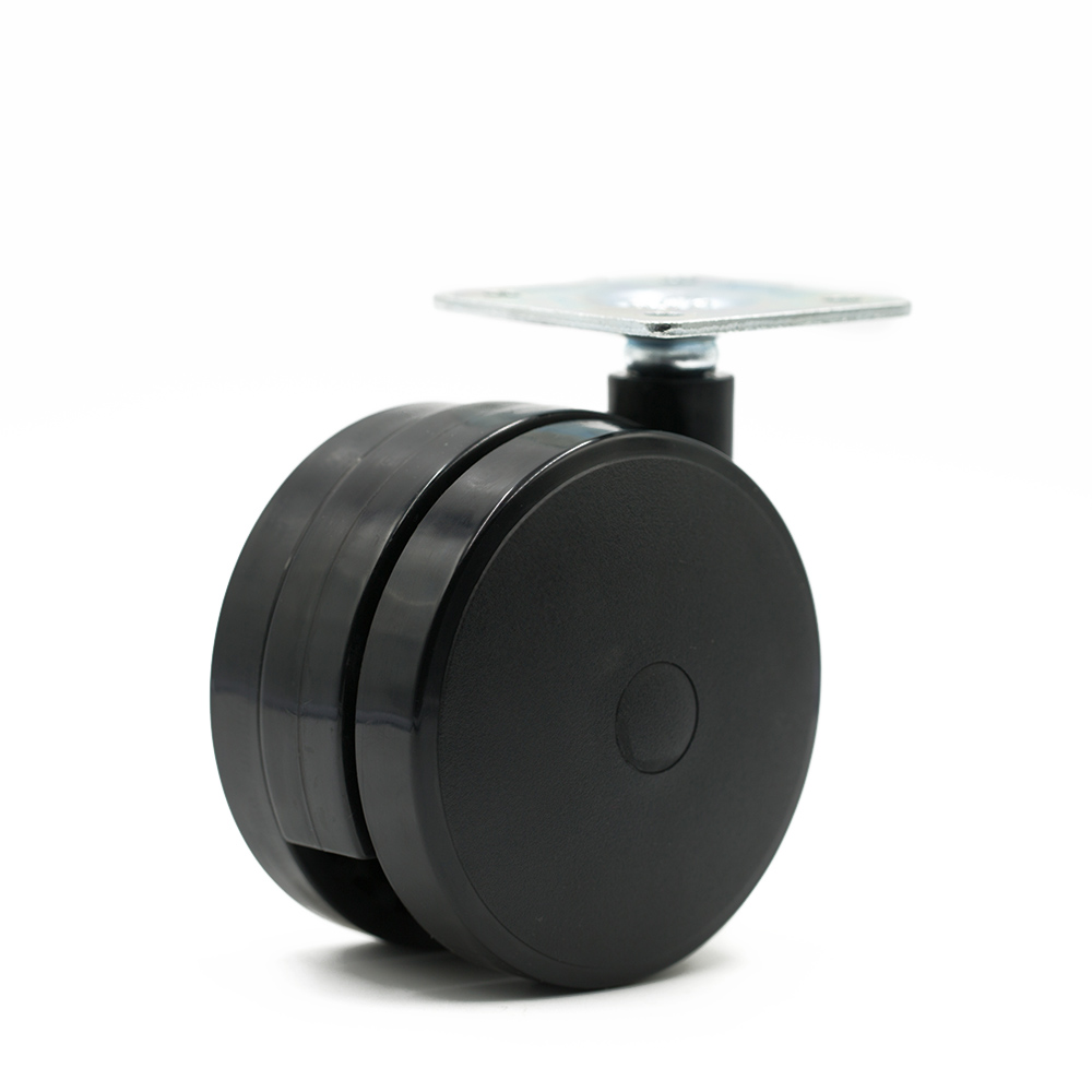 100mm black rivet wheel