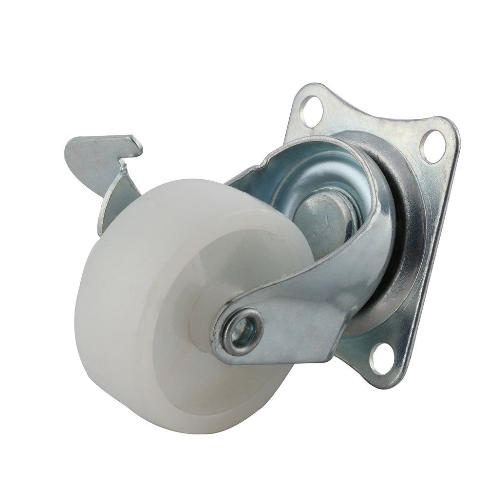 75mm brake industrial wheels