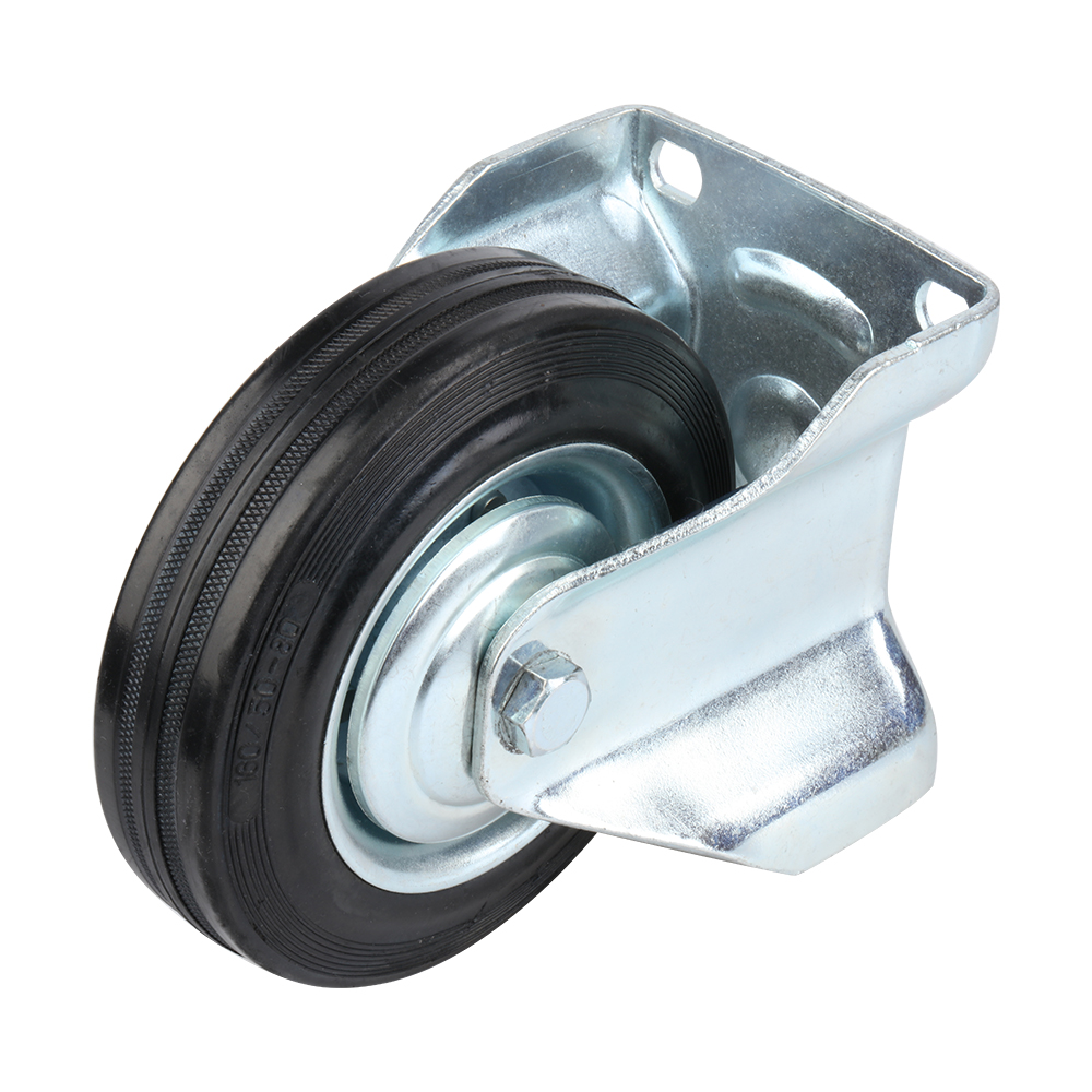 4-inch rubber industrial wheels