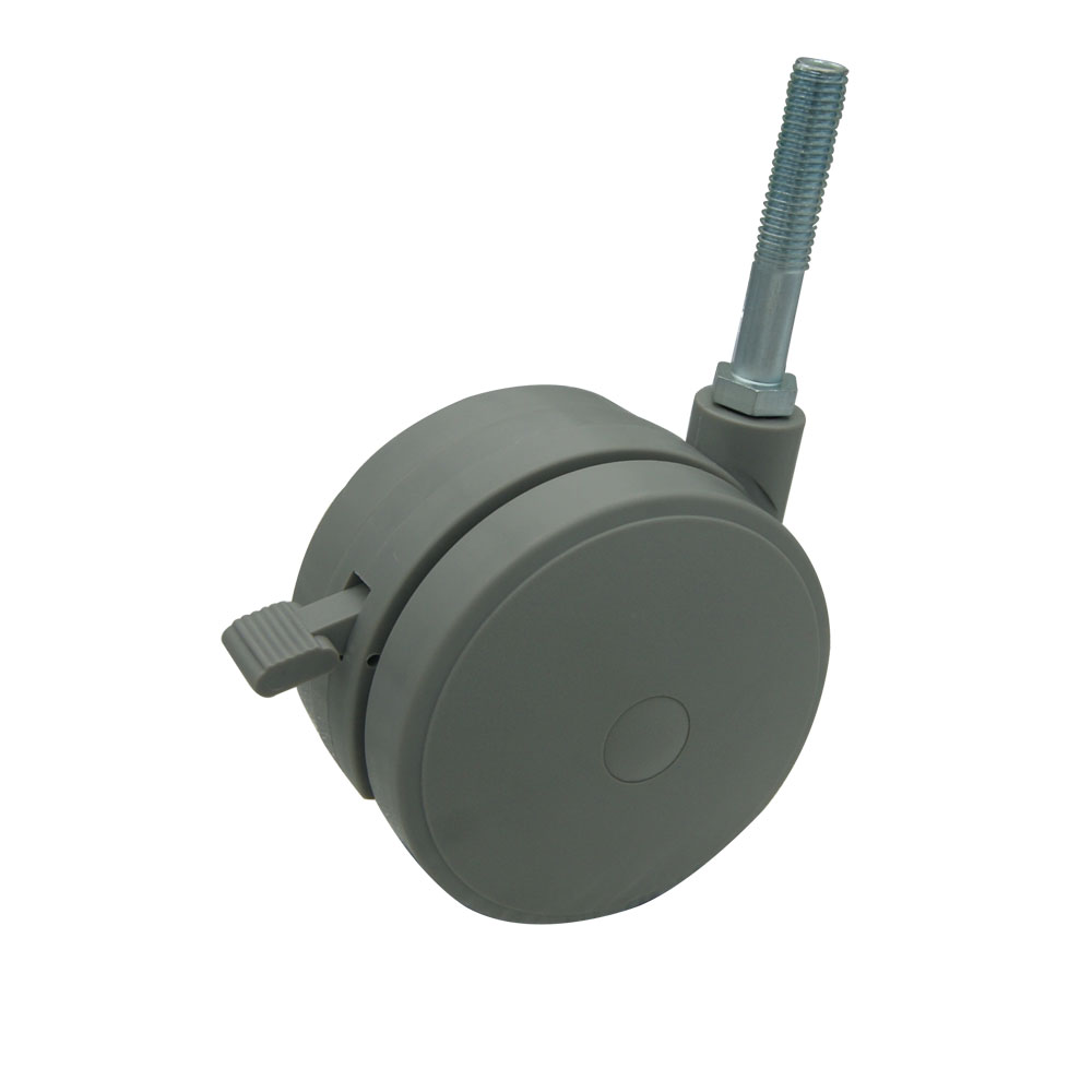 100mm grey rivet wheel